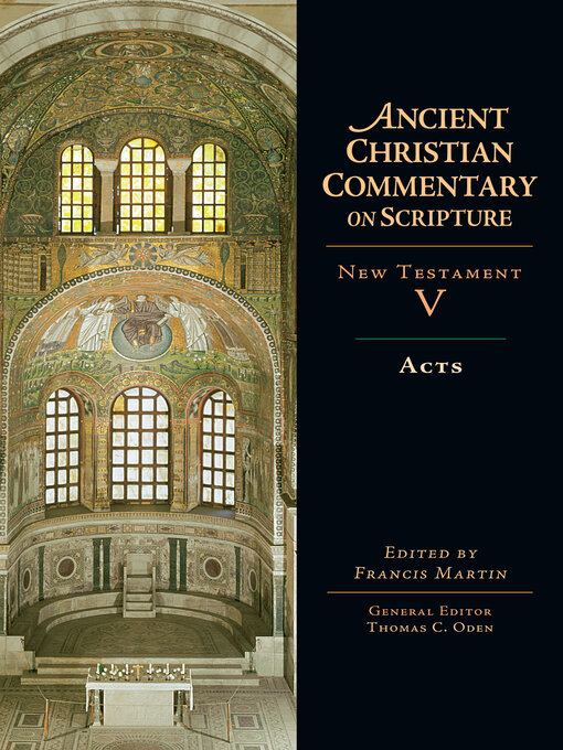 Title details for Acts by Francis Martin - Available